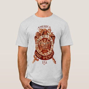 1765 Amerikaanse belastingstempel T-shirt