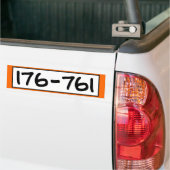 176-761 BUMPERSTICKER (Op Truck)