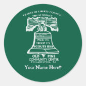 176 gepersonaliseerde Sticker (Voorkant)