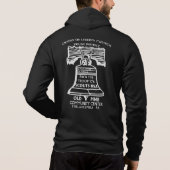 176 gepersonaliseerde Zip Sweatshirt (Mannen) (Achterkant)