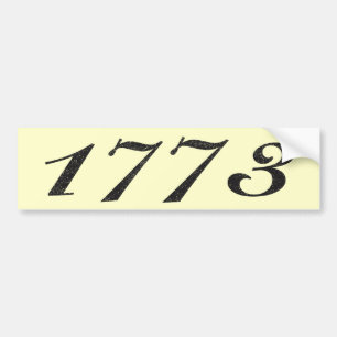 1773 BUMPERSTICKER
