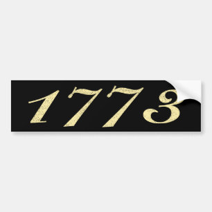 1773 BUMPERSTICKER