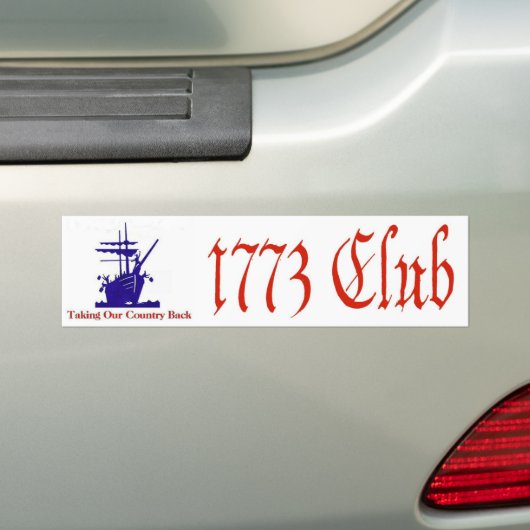 1773 Club Bumpersticker (Op auto)
