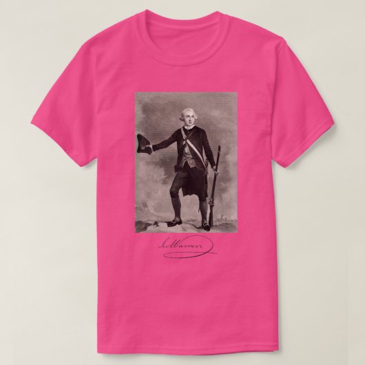 1775 - Slag bij Bunker Hill onder generaal Joseph  T-shirt (Design voorkant)