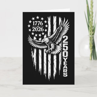 1776 2026 250 Jaar Patriottische Adelaar Amerikaan Kaart