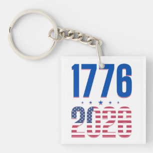 1776 2026 250 jaar vrijheid  sleutelhanger