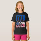 1776 2026 250 jaar vrijheid t-shirt (Voorkant volledig)