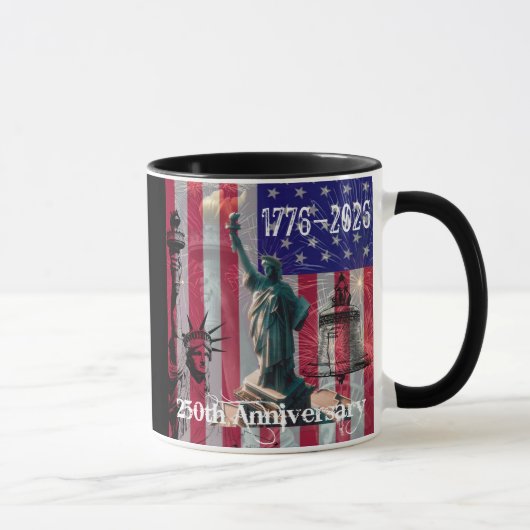 1776 2026 250ste verjaardag mok (Rechts)