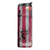 1776 2026 250ste verjaardag thermosbeker (Gedraaid links)