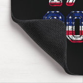 1776-2026 250th Birthday American Flag Eagle Shirt Muismat (Hoek)