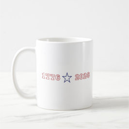 1776 2026 Amerika 250 Jaar Patriottische Herdenkin Koffiemok