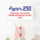 1776-2026 Amerika 250 Verjaardag Spandoek (Insitu)