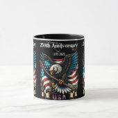 1776 2026 Anniversary America Mok (Midden)