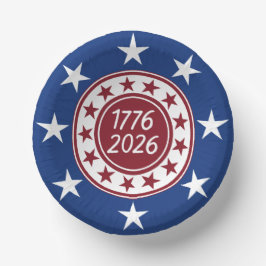 1776-2026 Patriottisch Feestpapier Papieren Kommen