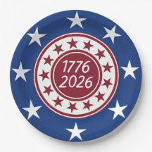 1776-2026 Patriottische Feestelijke Thema 
