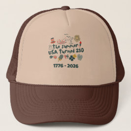 1776 - 2026 Retro 250e verjaardag 4 juli Trucker Pet