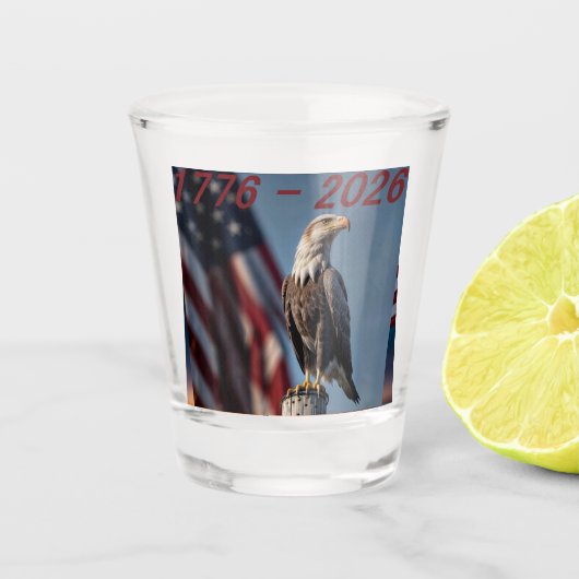 1776 - 2026 SHOT GLAS (Voorkant)