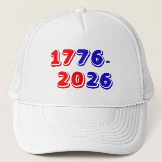 1776 2026 TRUCKER PET (Voorkant)