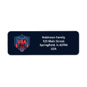 1776-2026 Verenigde Staten Etiket (Voorkant)