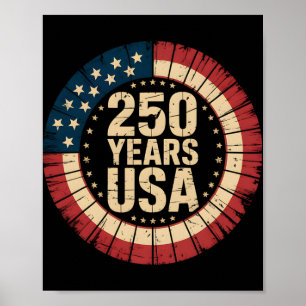 1776–2026 VS 250e verjaardag van onafhankelijkheid Poster
