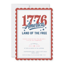 1776 4 juli-feest