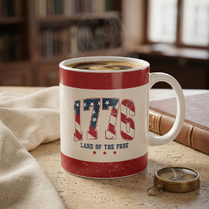 1776 4 juli Onafhankelijkheidsdag Koffiemok