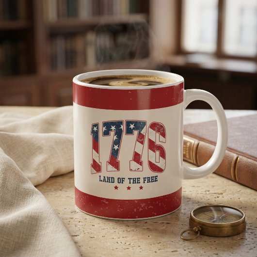 1776 4 juli Onafhankelijkheidsdag Koffiemok