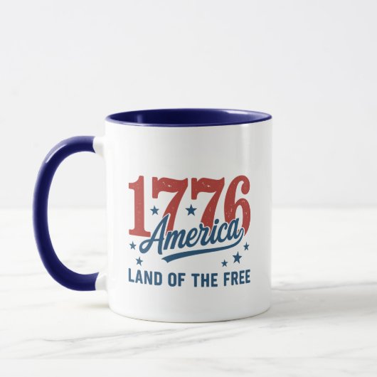 1776 America's 250e verjaardag Mok (Links)