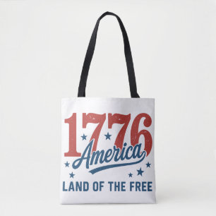 1776 America's 250e verjaardag Tote Bag