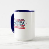 1776 Amerika 250 Jaar | Patriottische Amerikaanse Mok (Voorkant links)