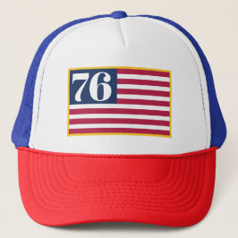 1776 Amerika 250 Jubileum Trucker Hoed Pet