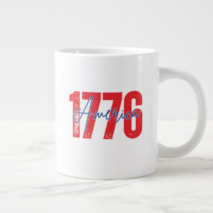 '1776 Amerika' 250ste verjaardag 4 juli Grote Koffiekop