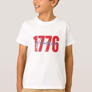 '1776 Amerika' 250ste Verjaardag 4 juli T-shirt