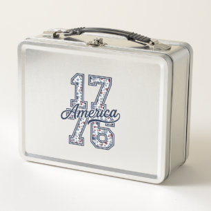 1776 Amerika Bloemige Patriottische Vintage Vector