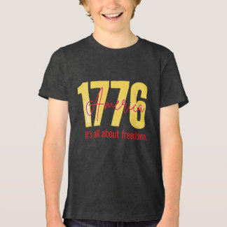 1776 Amerika – het draait allemaal om vrijheid Tri-Blend Shirt