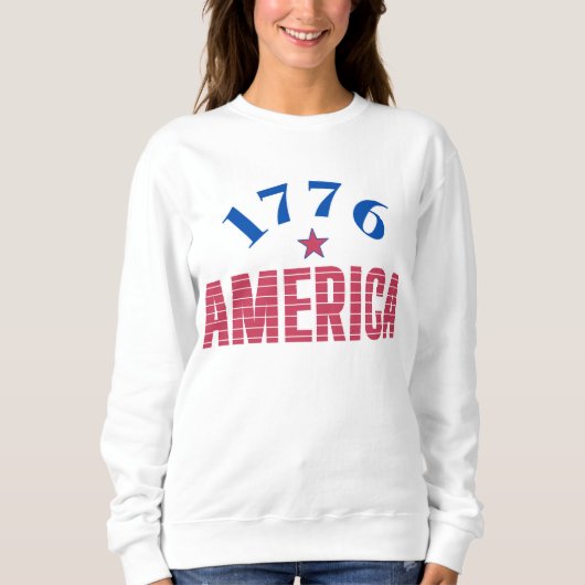 1776 AMERIKA jaar van vrijheid Trui (Voorkant)