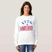 1776 AMERIKA jaar van vrijheid Trui (Voorkant volledig)