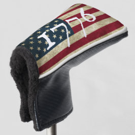 1776 Amerikaans vlagpatriotticum Golfheadcover