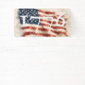 1776 Amerikaanse vlag 250 jaar Spandoek (Insitu)