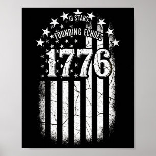 1776 amerikaanse vlag betsy ross 13 sterren usa 4 poster