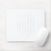 1776 Amerikaanse vlag Betsy Ross 13 sterren USA 4e Muismat (Met muis)