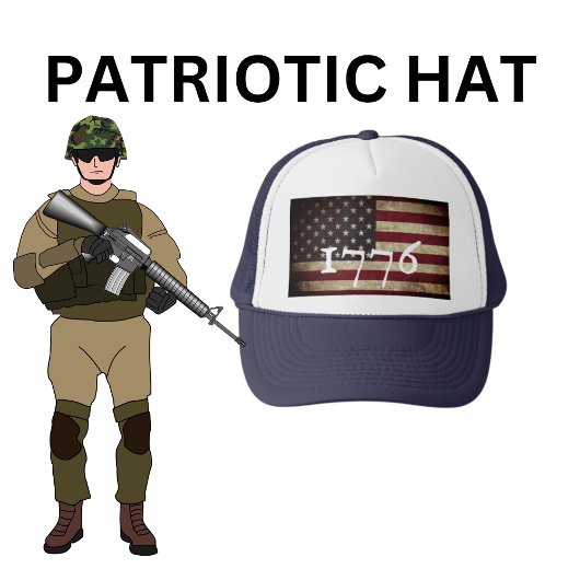1776 Amerikaanse Vlag Patriottische Trucker Hoed Pet