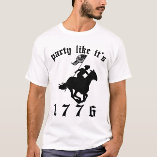 1776 - Black T-shirt