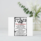 1776 BRIEFKAART (Staand voorkant)