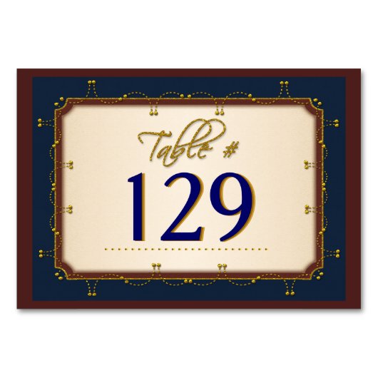 1776 Bruiloft Collectie (Tafelnummer) Kaart (Voorkant)