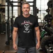 1776 Defiant Skull Patriot T-Shirt