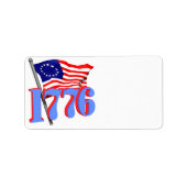 1776 ETIKET (Voorkant)