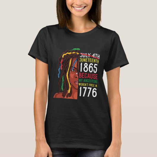 1776 juli 1994 - 18e verjaardag - Ancestoren - vri T-shirt (Voorkant)