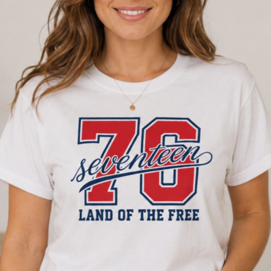 1776 Land of the Free T-shirt
