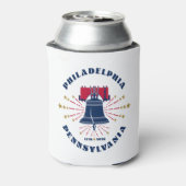 1776 Liberty Bell, de Amerikaanse Jubileum koeler (Blikje Achterkant)